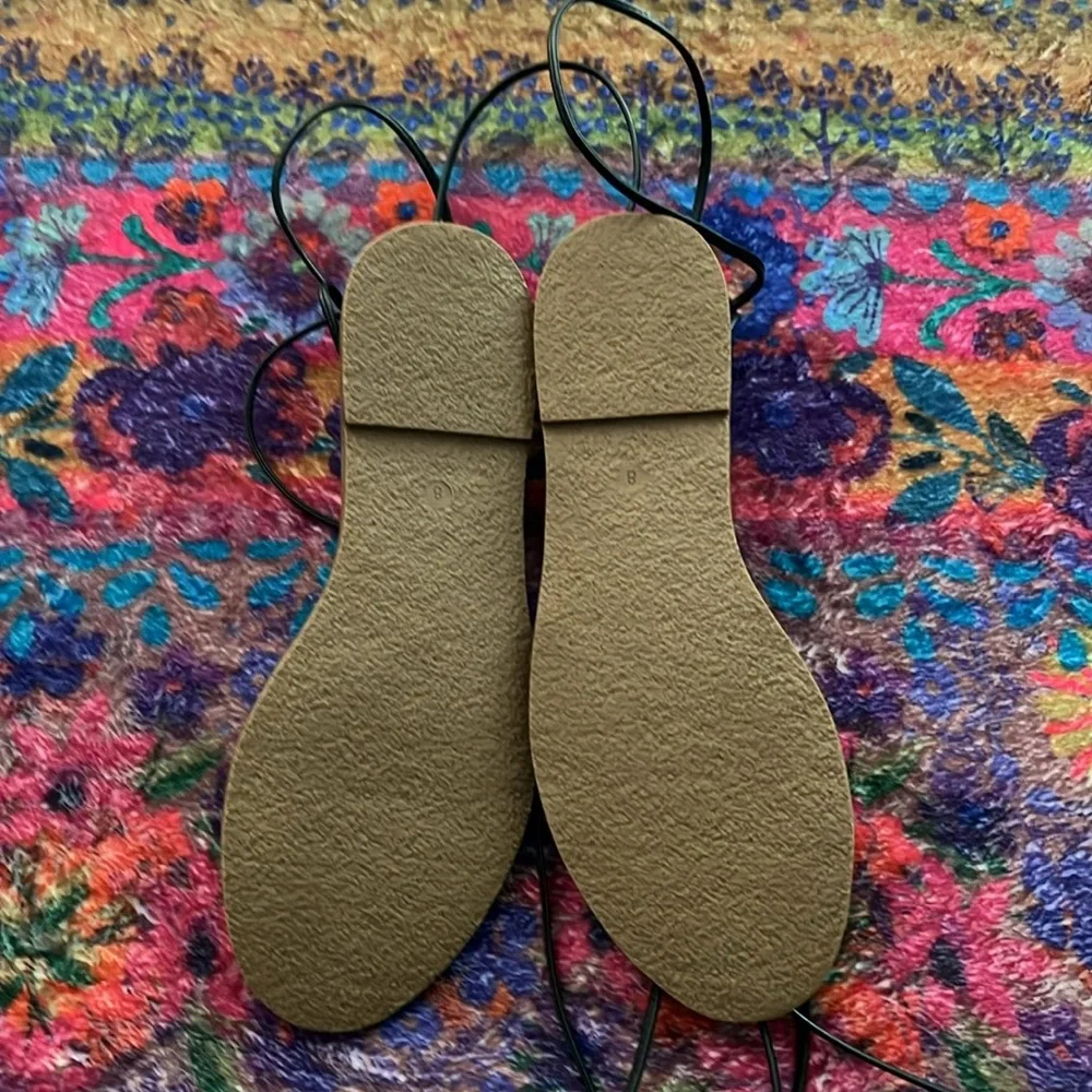NWOT MADEWELL LACE UP SANDALS💗💗💗 - Picture 5 of 7